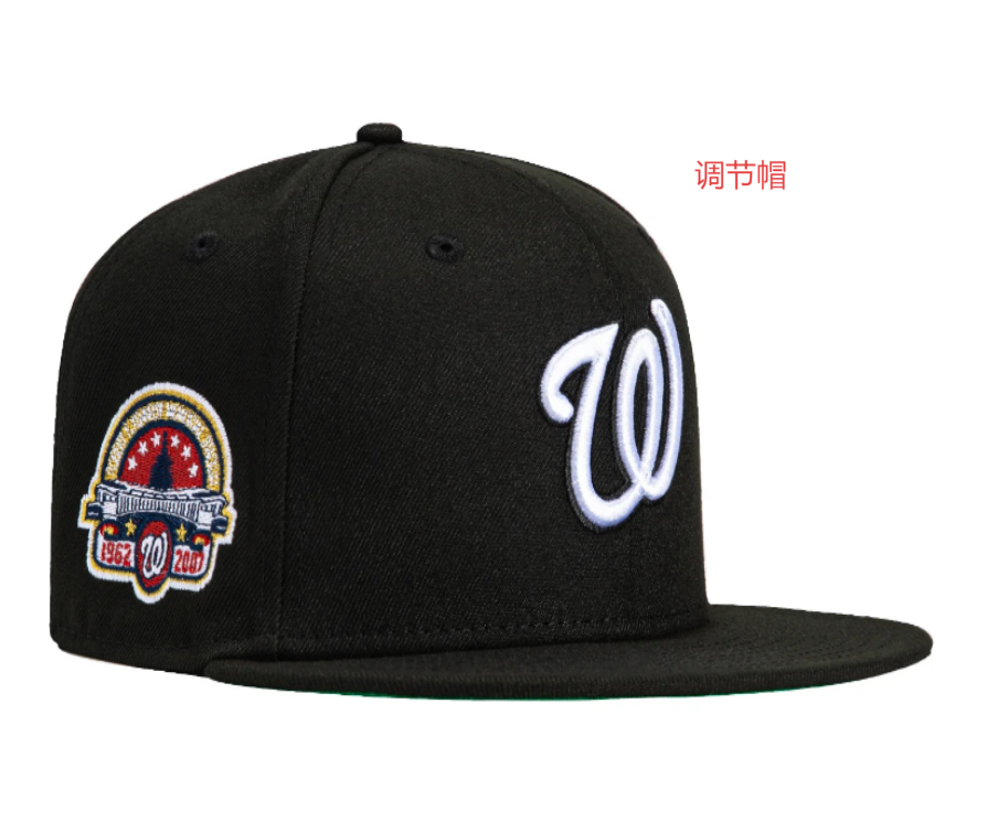 2025 MLB Washington Nationals black hat YS->mlb hats->Sports Caps
